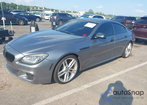 2014 BMW 650I Gran Coupe xDrive из США, поврежденный, VIN WBA6B4C55ED099334